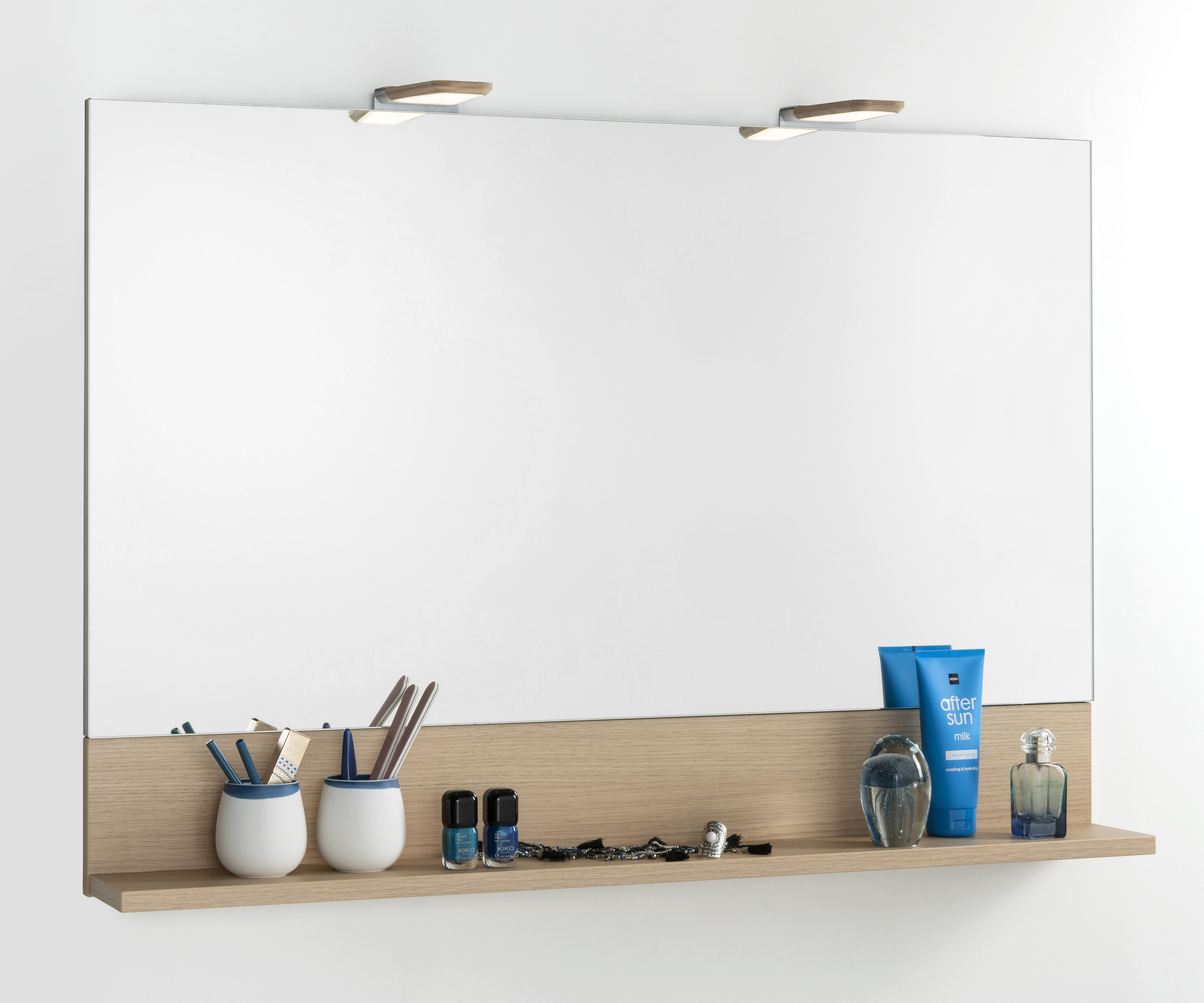 Miroir avec tablette Delpha