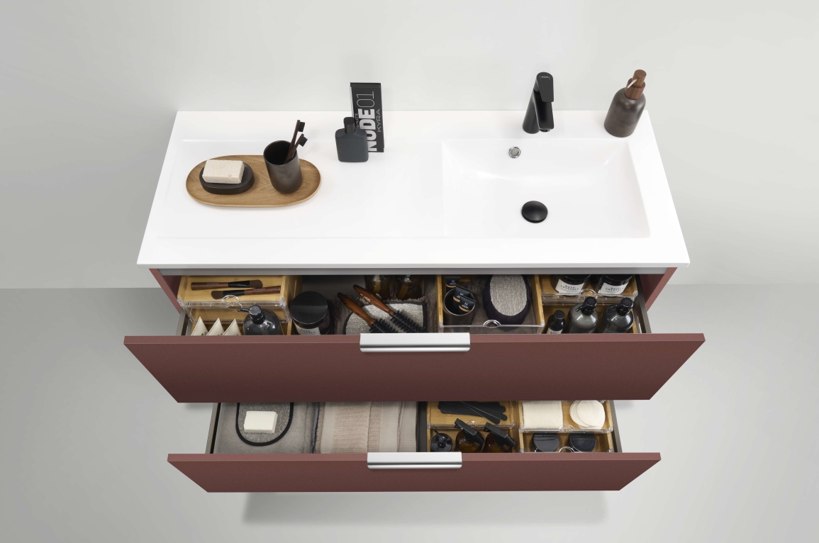 meuble bas ouvert