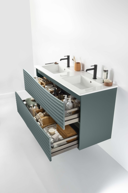 meuble bas ouvert